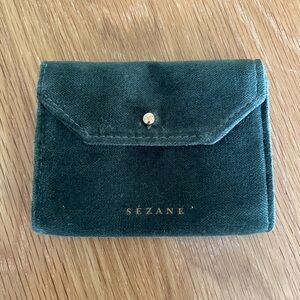 Sezane Velvet Card Case/Coin purse